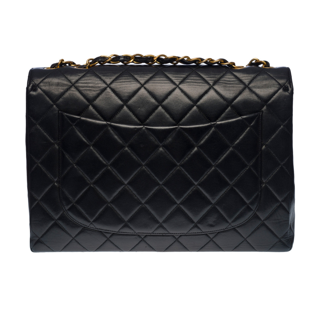 Sac CHANEL Timeless/Classique en Cuir Noir - 100406