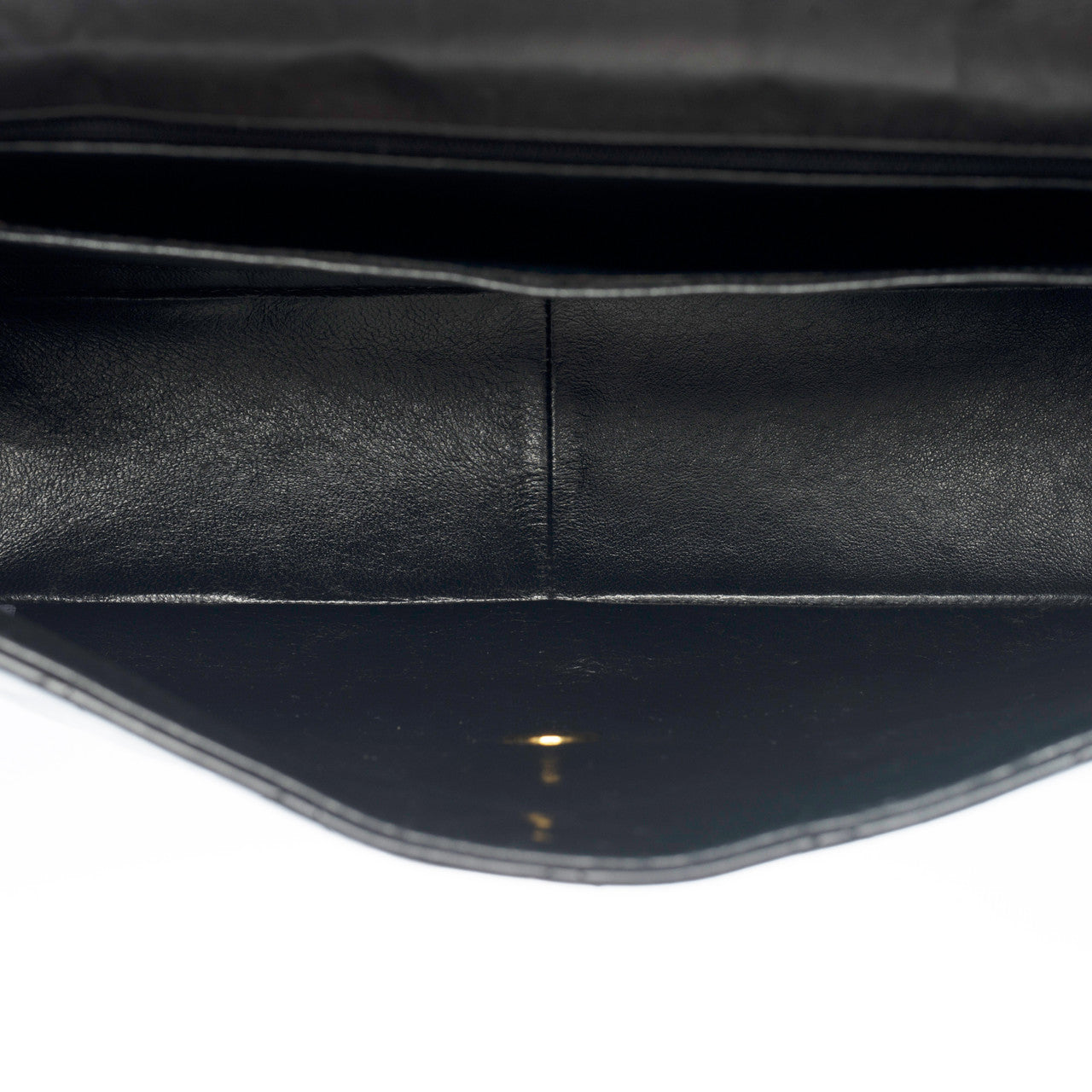Sac CHANEL Timeless/Classique en Cuir Noir - 100406