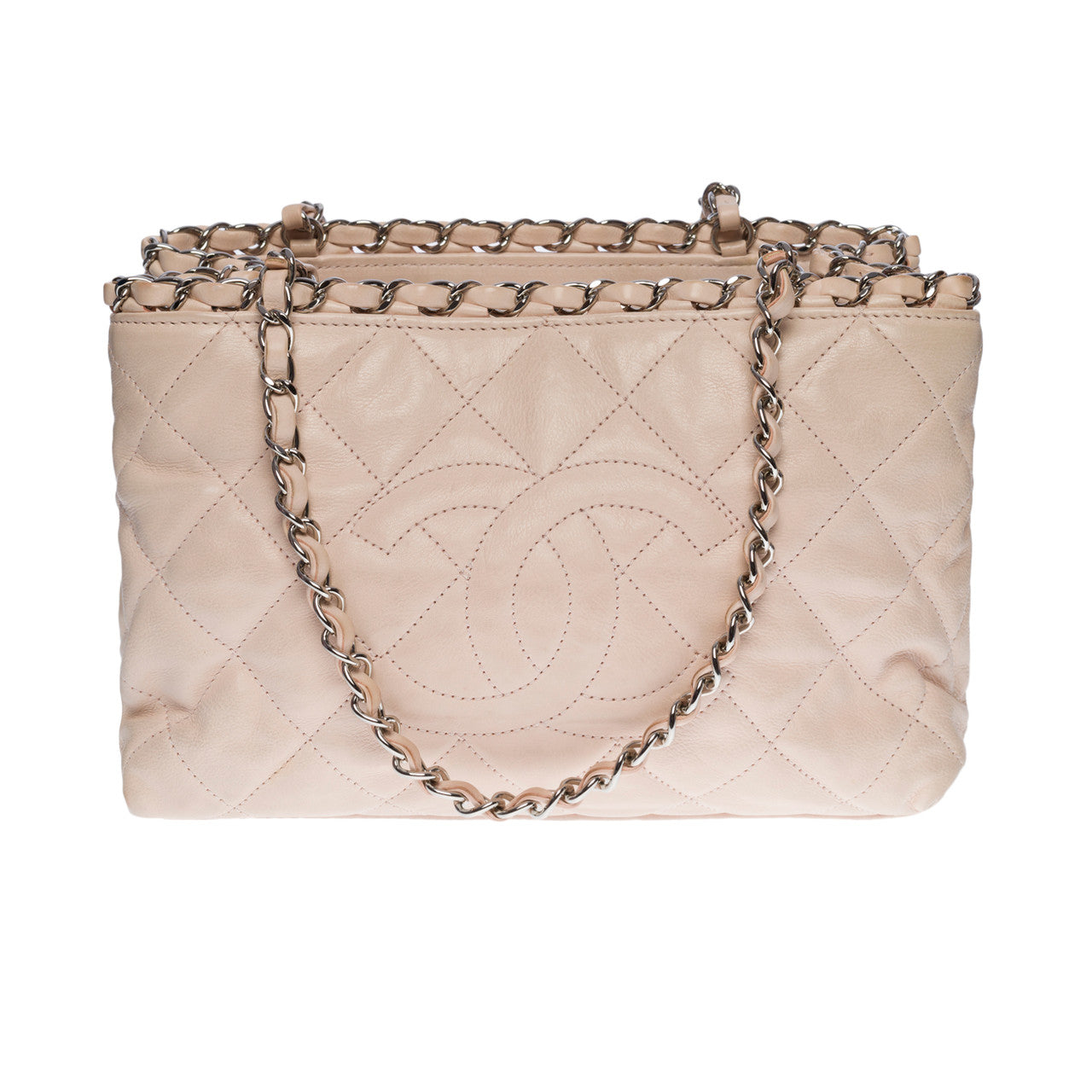 Sac CHANEL en Cuir Rose - 100421