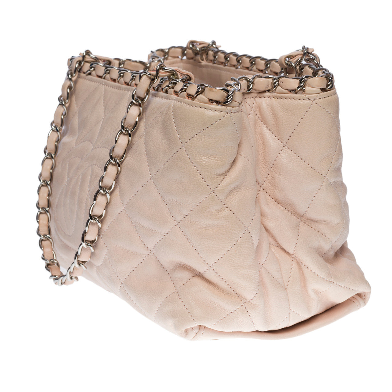 Sac CHANEL en Cuir Rose - 100421