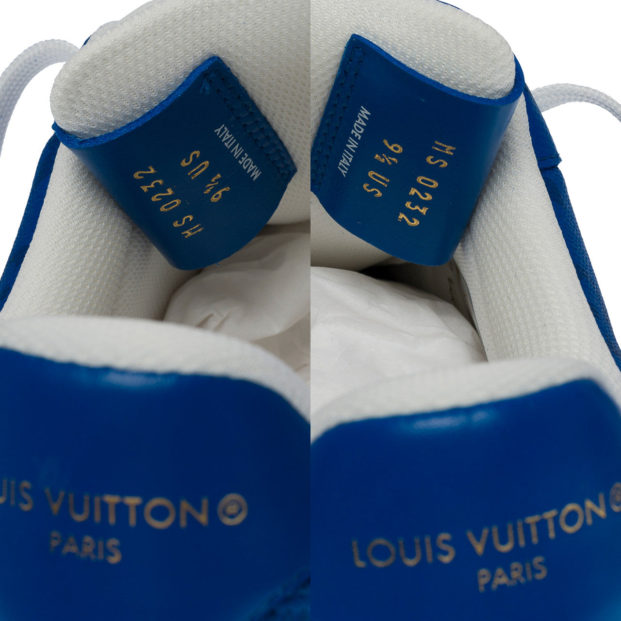 Chaussure LOUIS VUITTON en Cuir Bleu - 100698