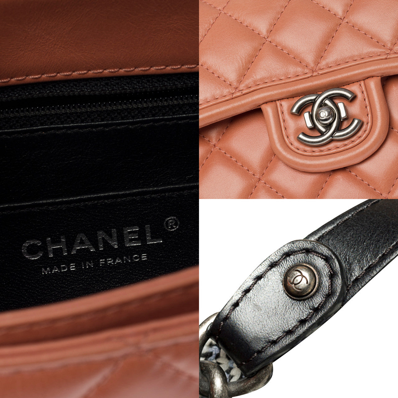 Sac CHANEL en Cuir Rose - 100866