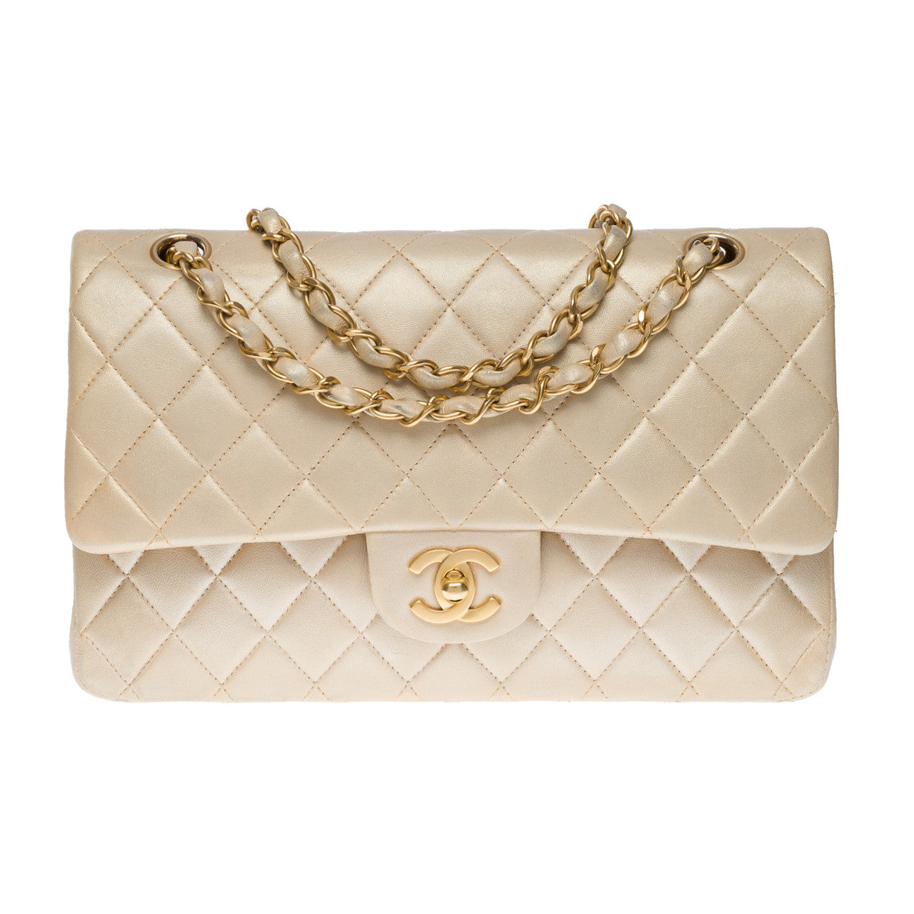Sac CHANEL Timeless/Classique Or - 100904