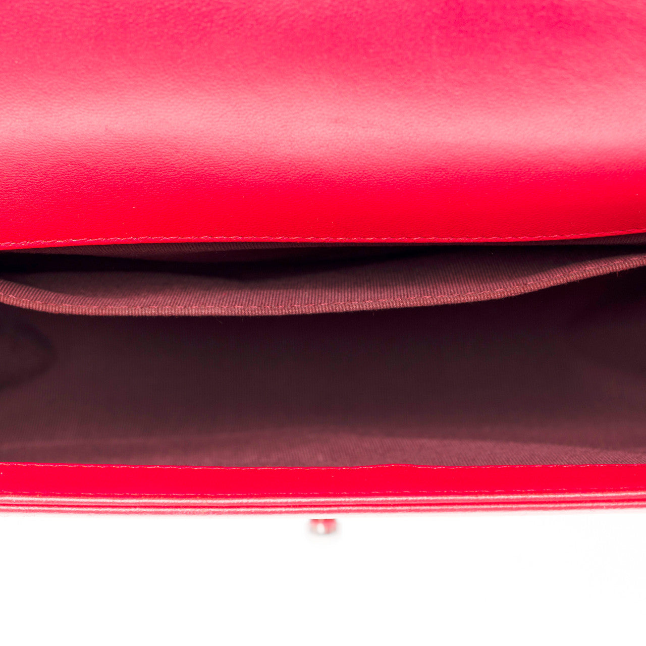 Sac CHANEL Boy en Cuir Rouge - 101034