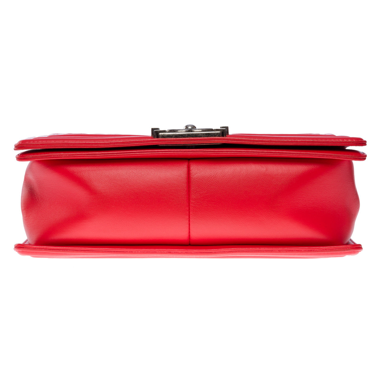 Sac CHANEL Boy en Cuir Rouge - 101034