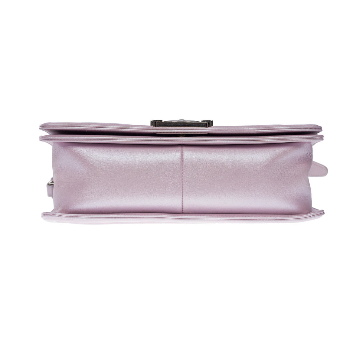 Sac CHANEL Boy en Cuir Violet - 101036