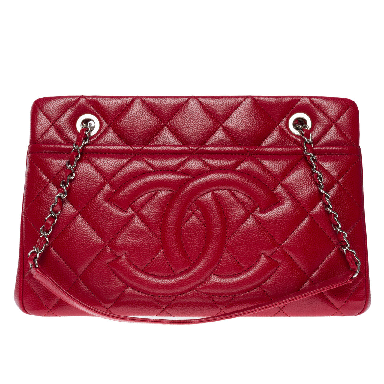 Sac CHANEL en Cuir Rouge - 101058