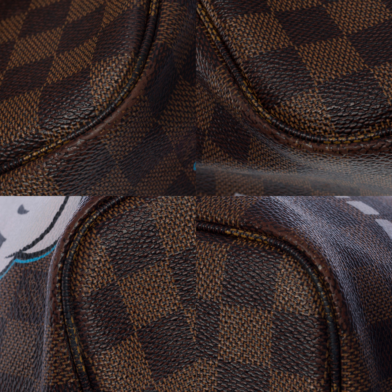 Sac LOUIS VUITTON Neverfull en Métal Marron - 101061