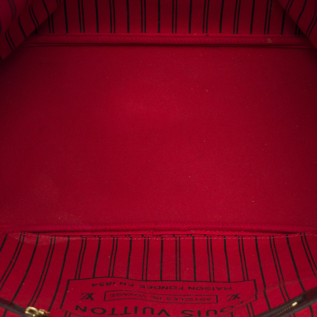 Sac LOUIS VUITTON Neverfull en Métal Marron - 101061