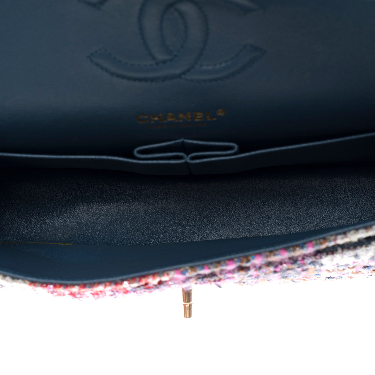 Sac CHANEL Timeless/Classique en Tweed Multicolor - 101137