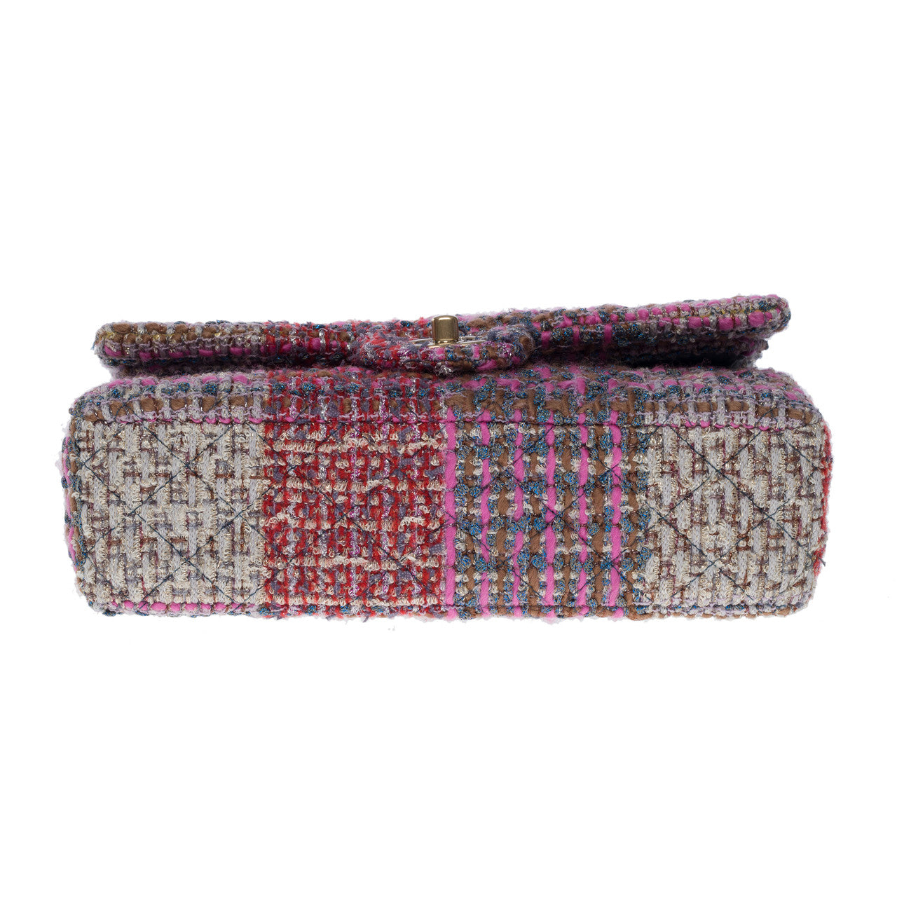 Sac CHANEL Timeless/Classique en Tweed Multicolor - 101137