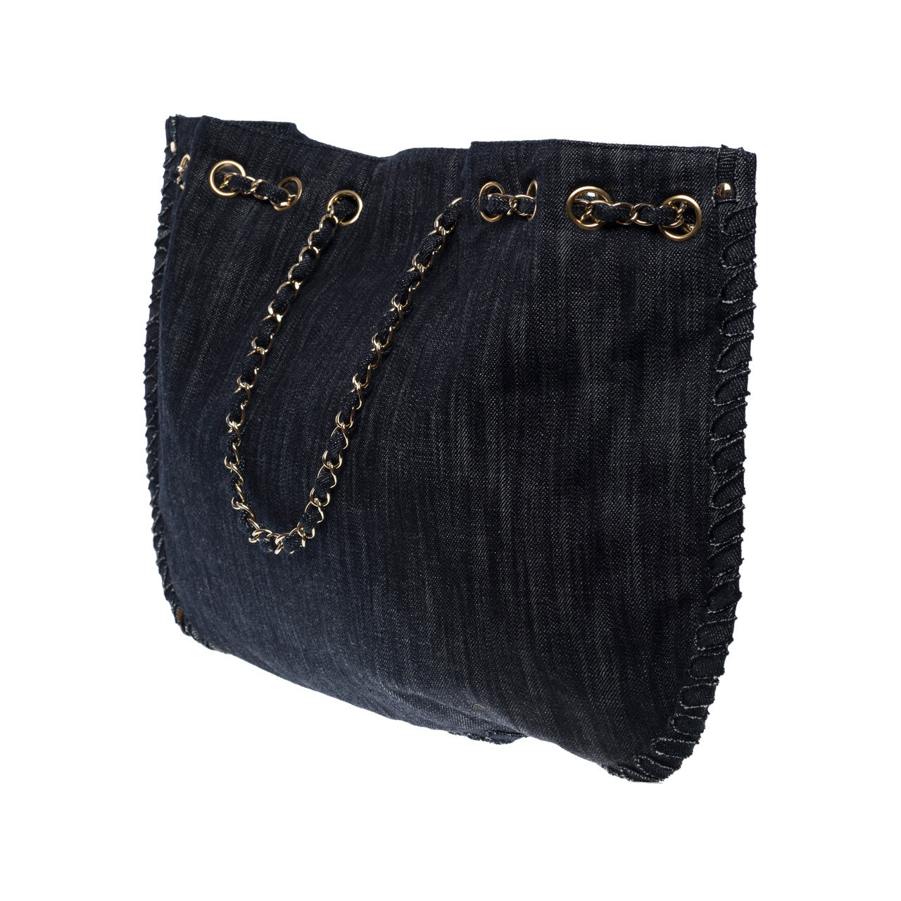 Sac CHANEL Cambon en Denim Marine - 101139