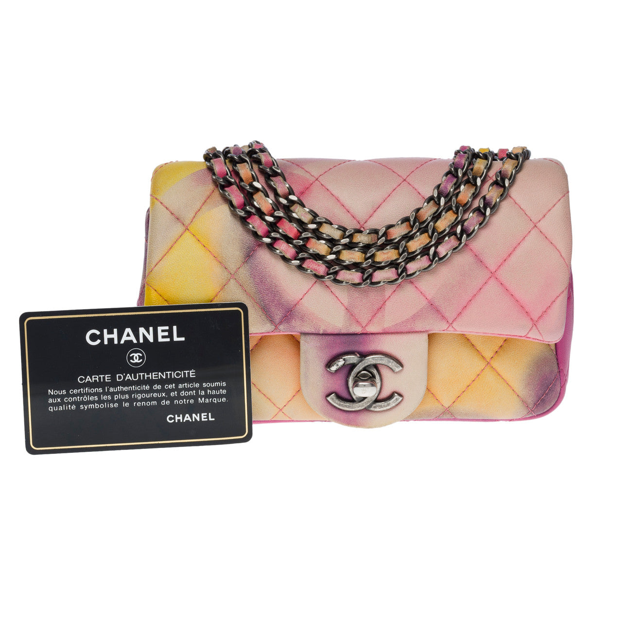 Sac CHANEL Timeless/Classique en Cuir Multicolor - 101158