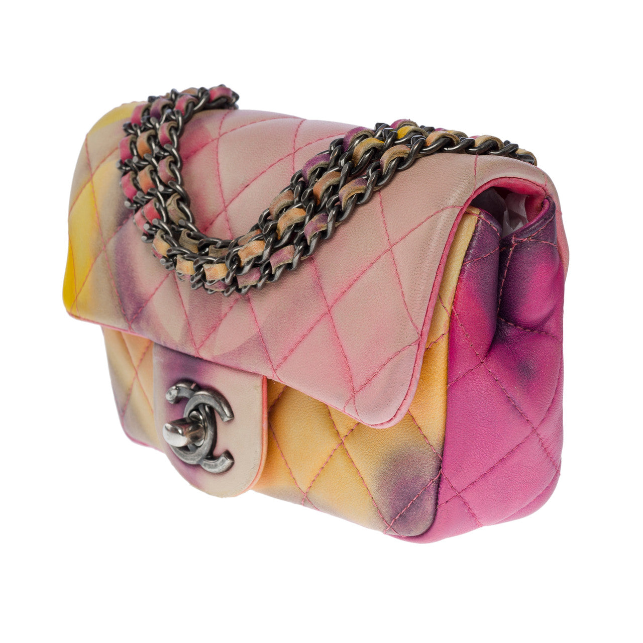 Sac CHANEL Timeless/Classique en Cuir Multicolor - 101158