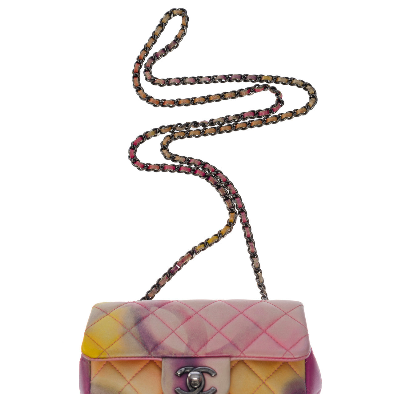 Sac CHANEL Timeless/Classique en Cuir Multicolor - 101158
