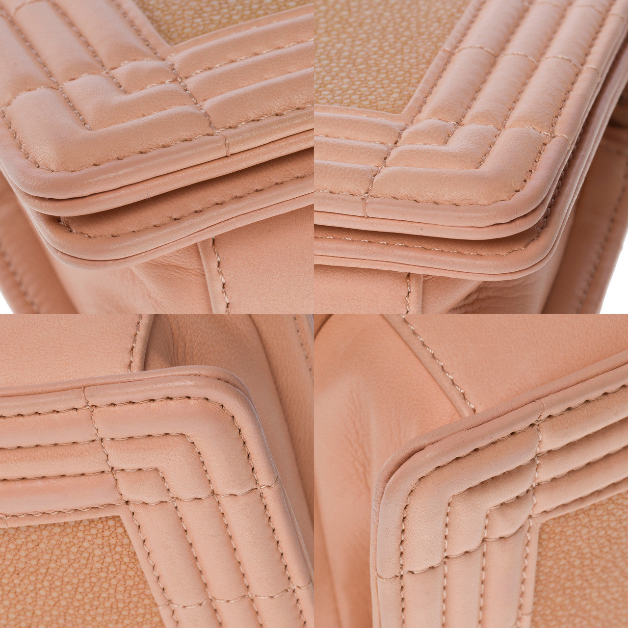 Sac CHANEL Boy en Cuir Rose - 101200