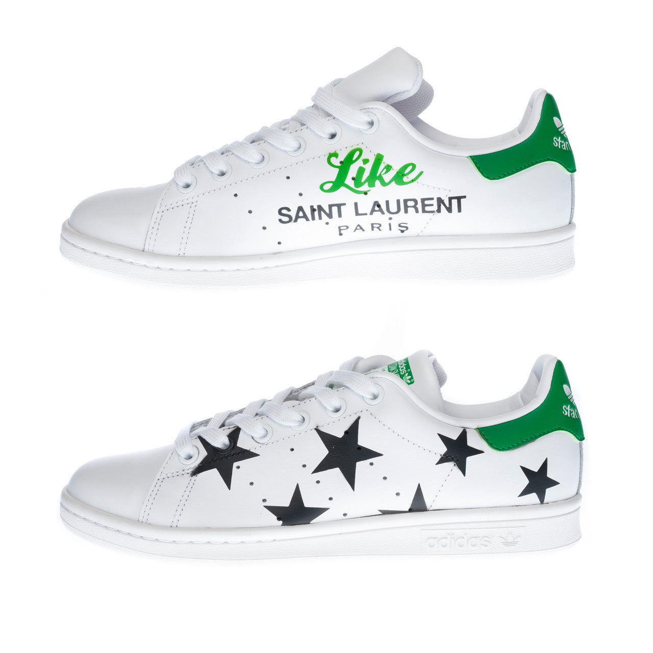 Chaussure ADIDAS Stan Smith en Toile Blanc - 100256