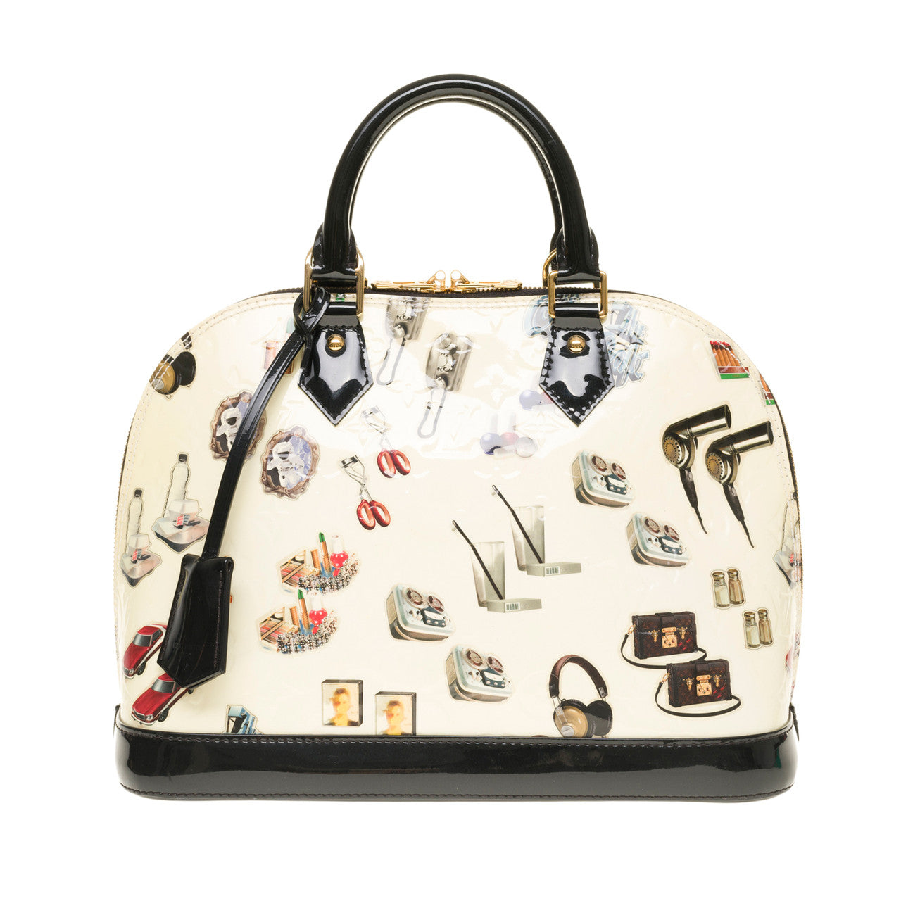 Sac LOUIS VUITTON Alma en Cuir Blanc - 100187