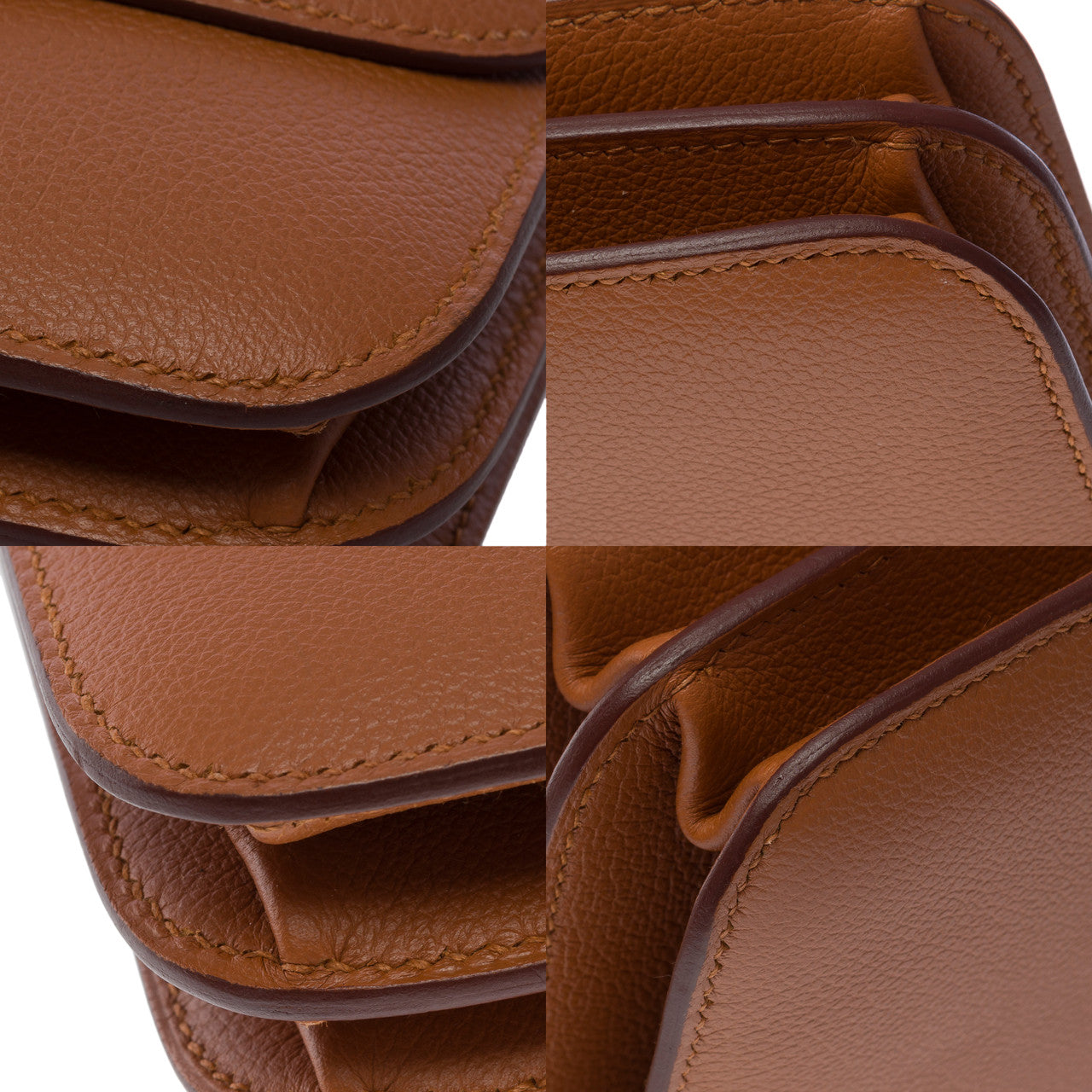 Sac HERMES 2002 en Cuir Doré - 101272