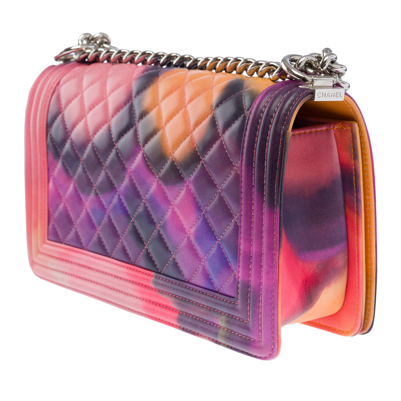 Sac CHANEL Boy en Cuir Multicolor - 101355