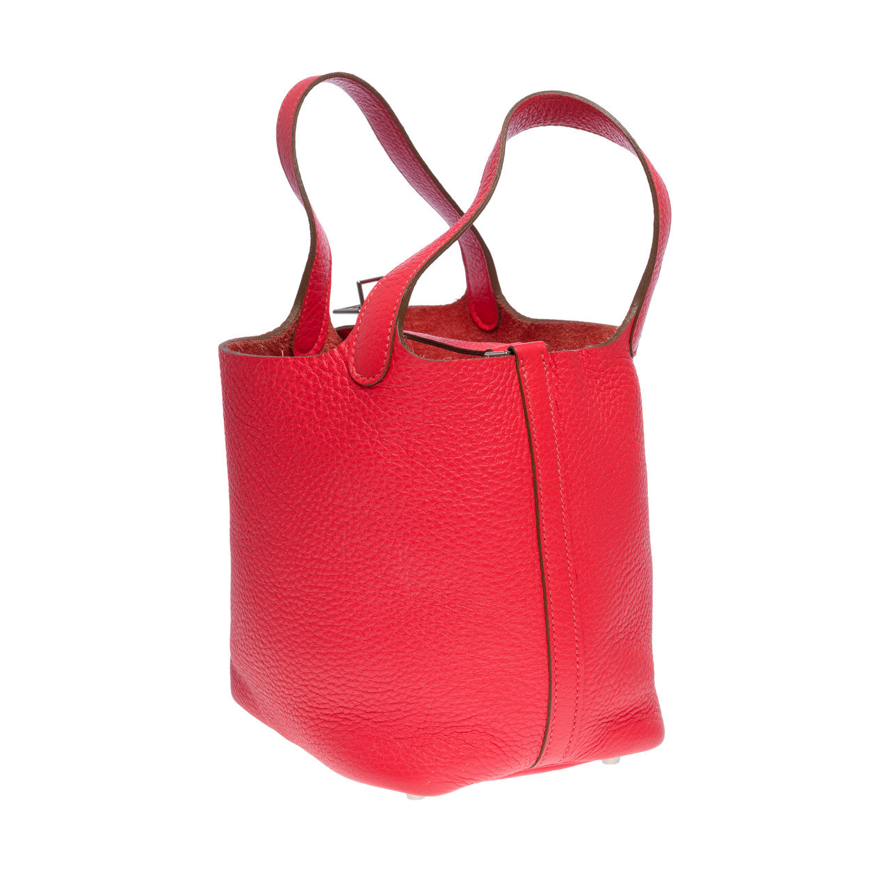 Sac HERMES Picotin en Cuir Rose - 101351