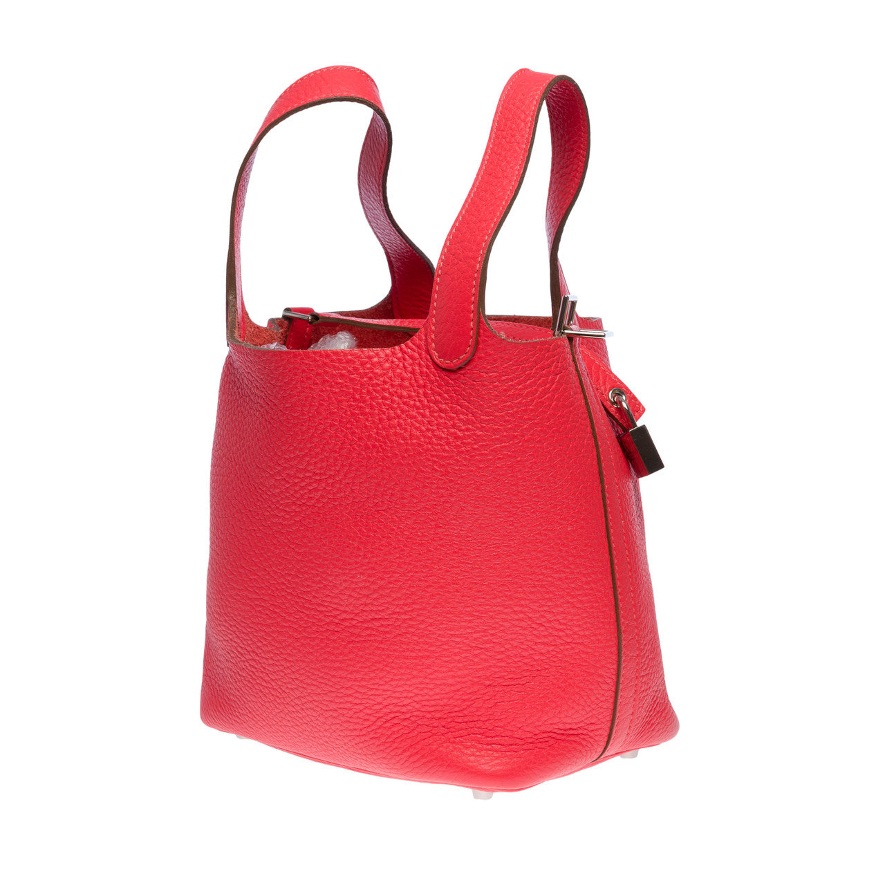 Sac HERMES Picotin en Cuir Rose - 101351