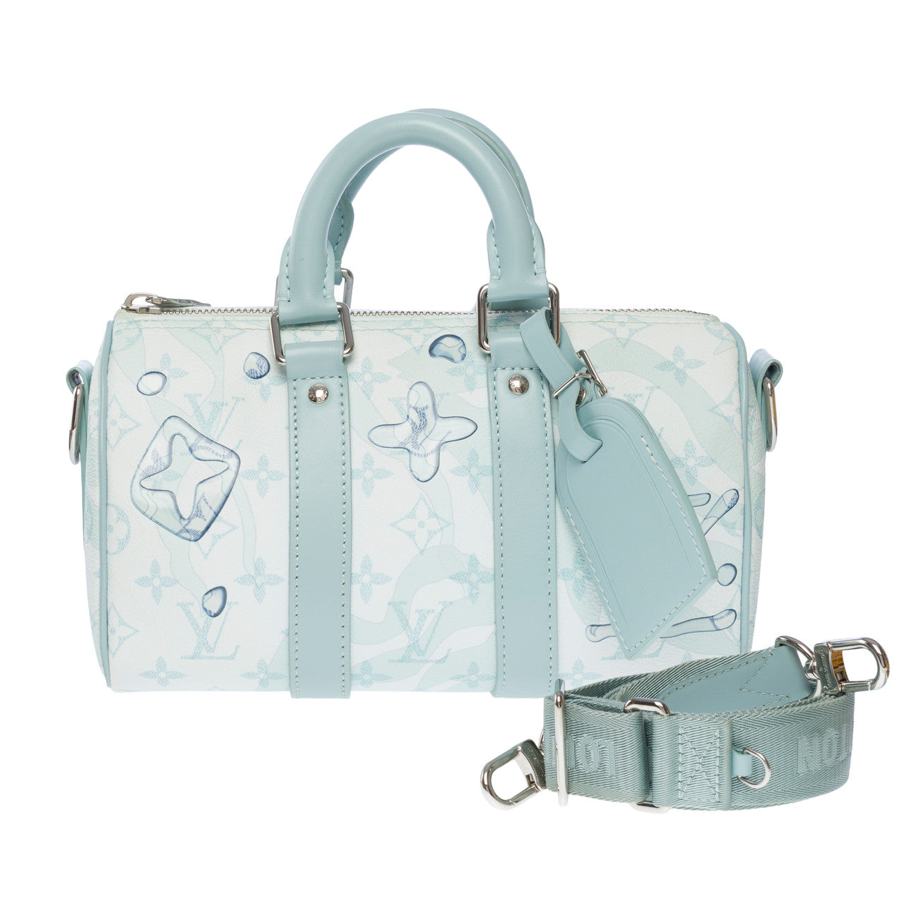 Sac LOUIS VUITTON Speedy en Toile Bleu - 101385