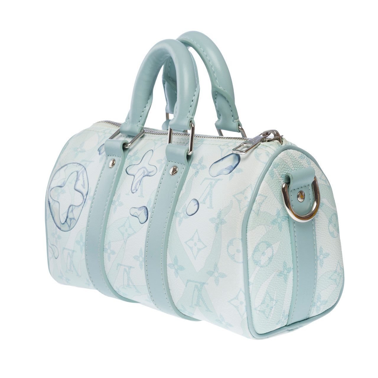 Sac LOUIS VUITTON Speedy en Toile Bleu - 101385