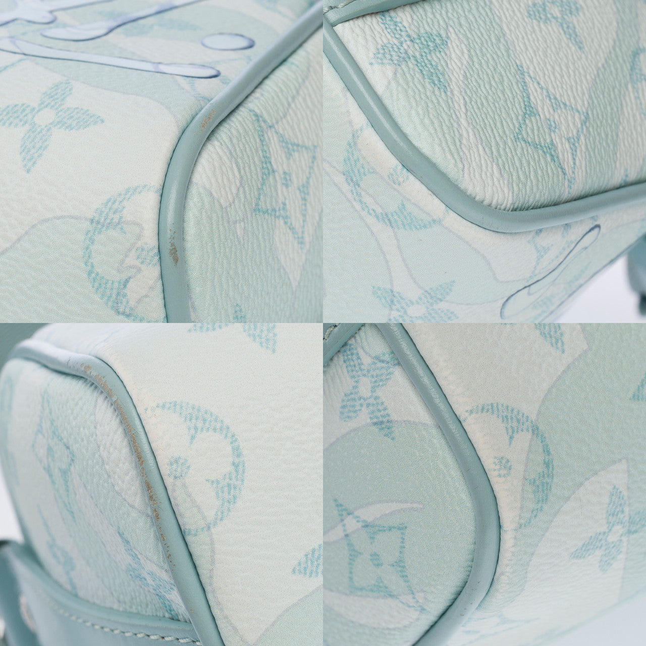 Sac LOUIS VUITTON Speedy en Toile Bleu - 101385
