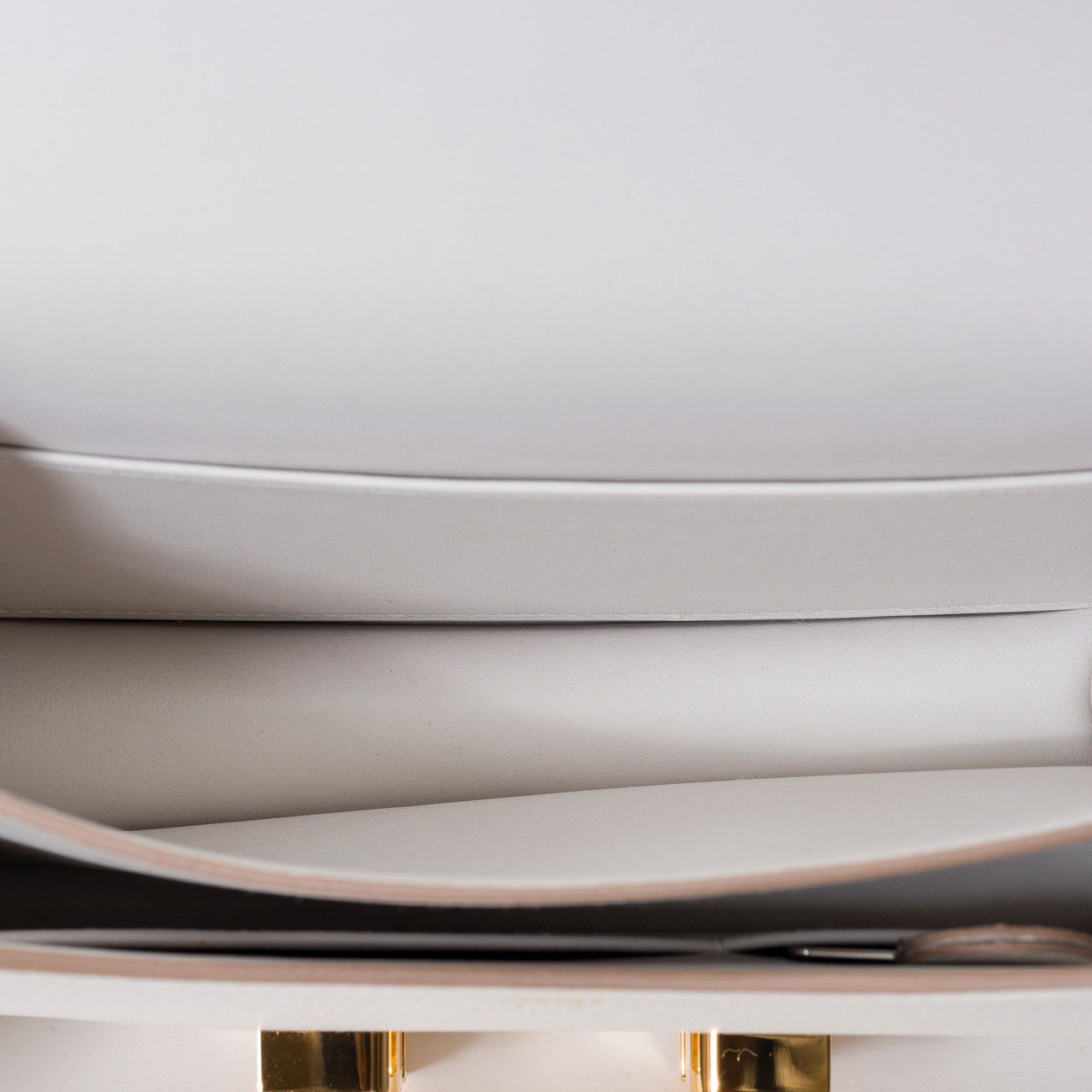 Sac HERMES Constance en Cuir Gris - 101473