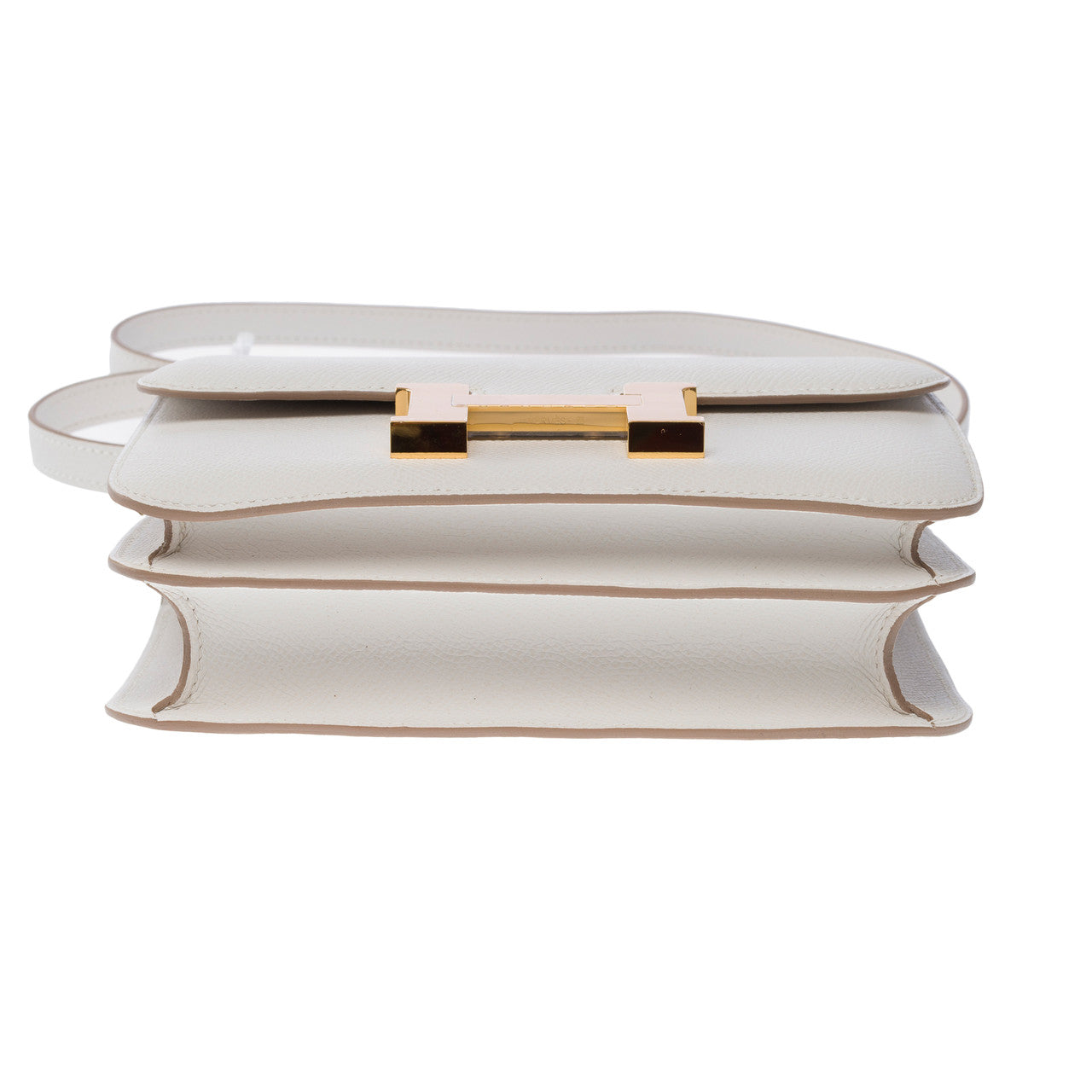 Sac HERMES Constance en Cuir Gris - 101473