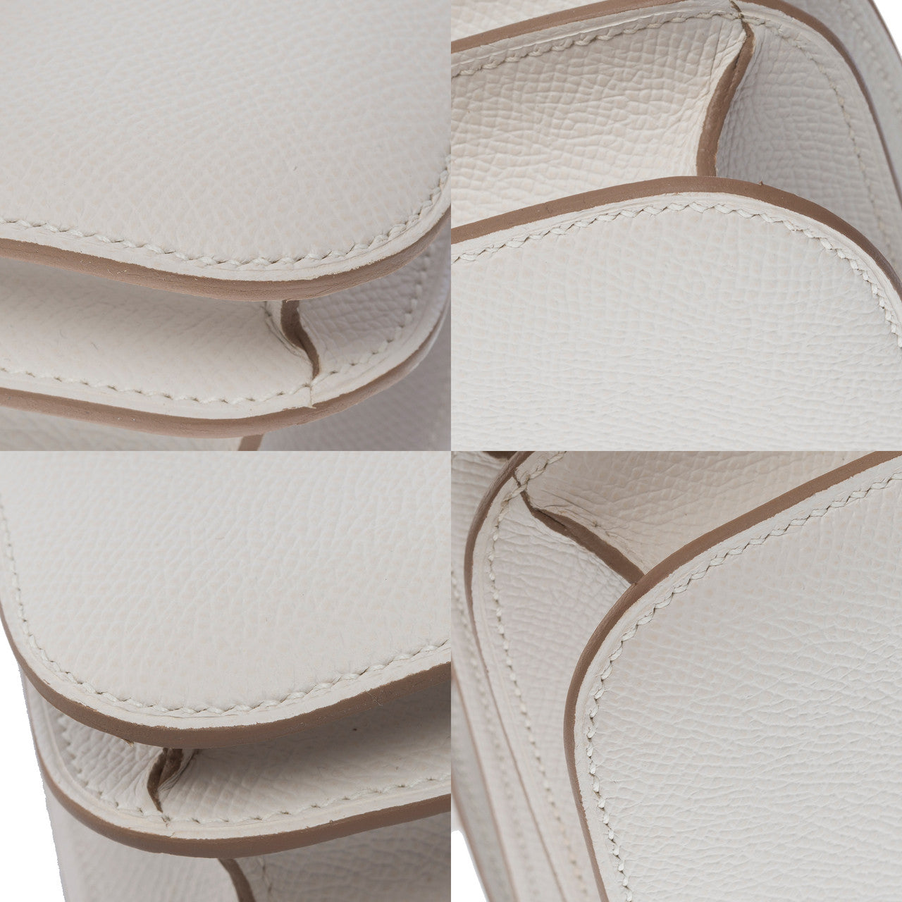 Sac HERMES Constance en Cuir Gris - 101473