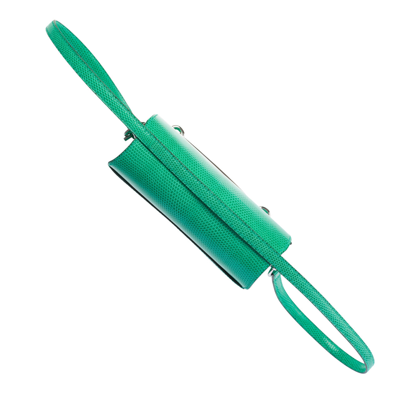 Sac HERMES Roulis en Cuirs exotiques Vert - 101528