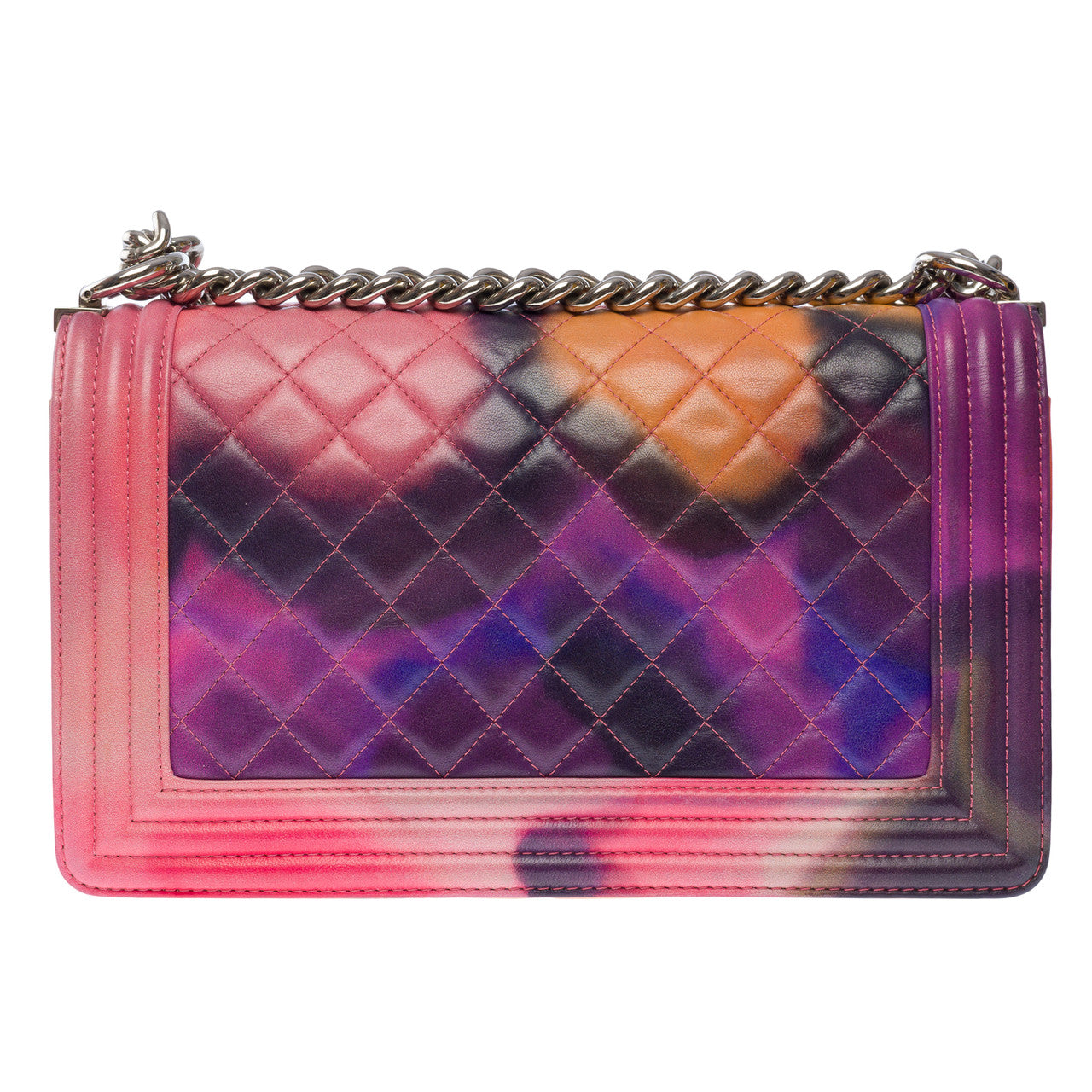 Sac CHANEL Boy en Cuir Rose - 101352