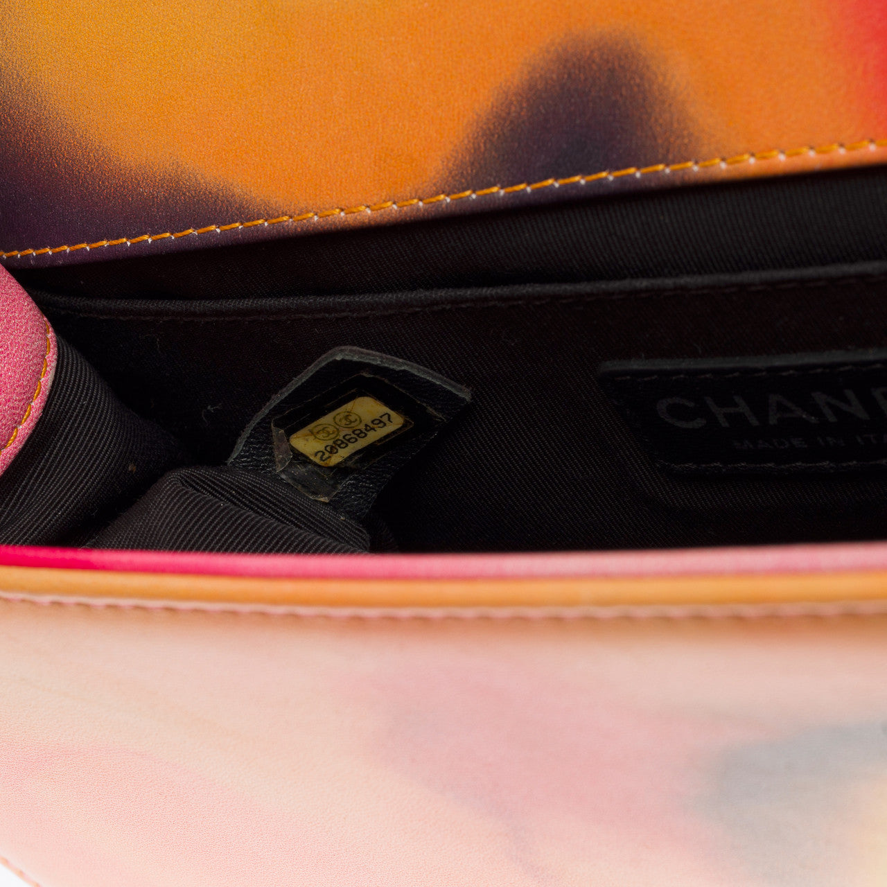 Sac CHANEL Boy en Cuir Rose - 101352
