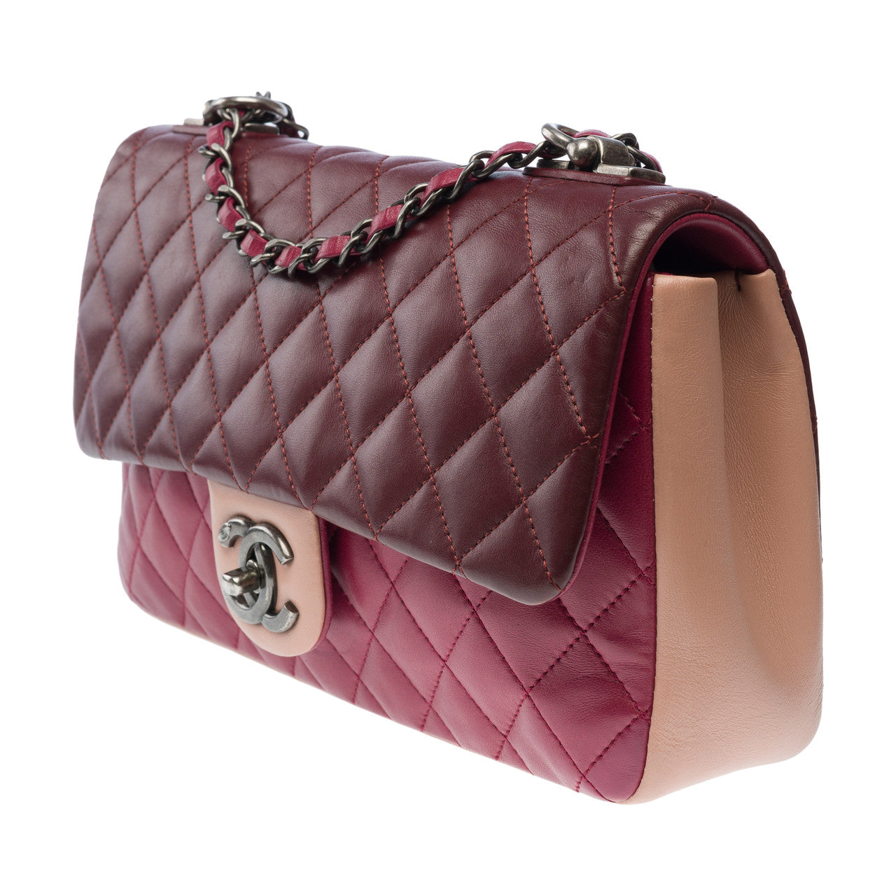 Sac CHANEL Timeless/Classique en Cuir Multicolor - 101595