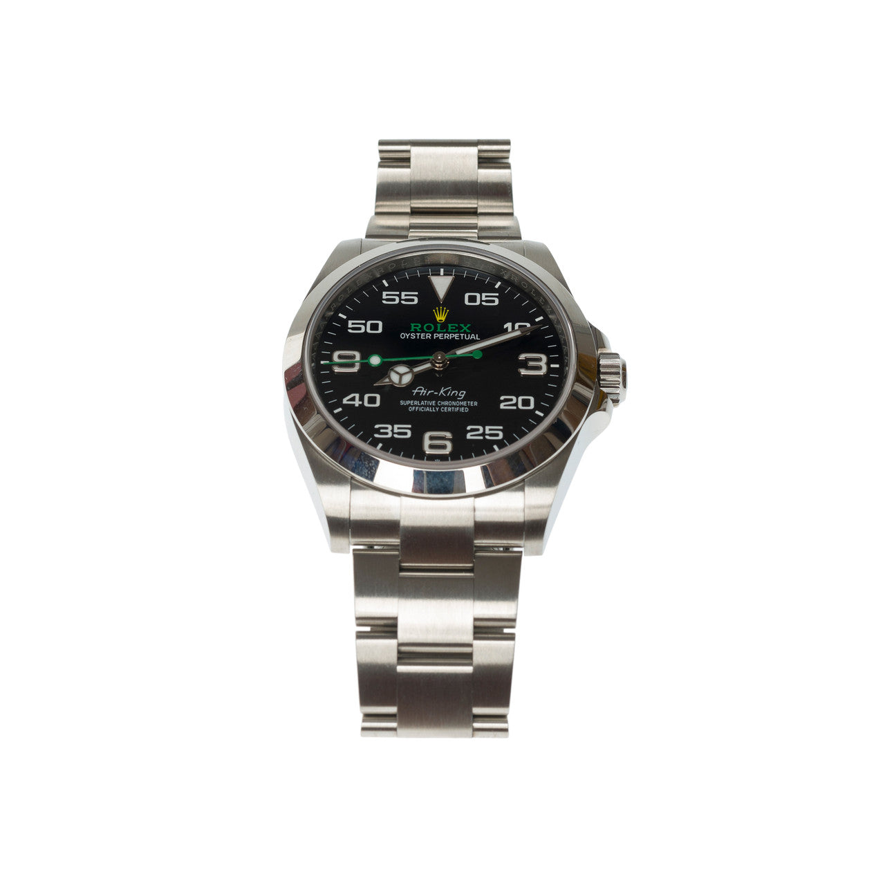 Accessoire ROLEX Air King en Acier Argent - 101680