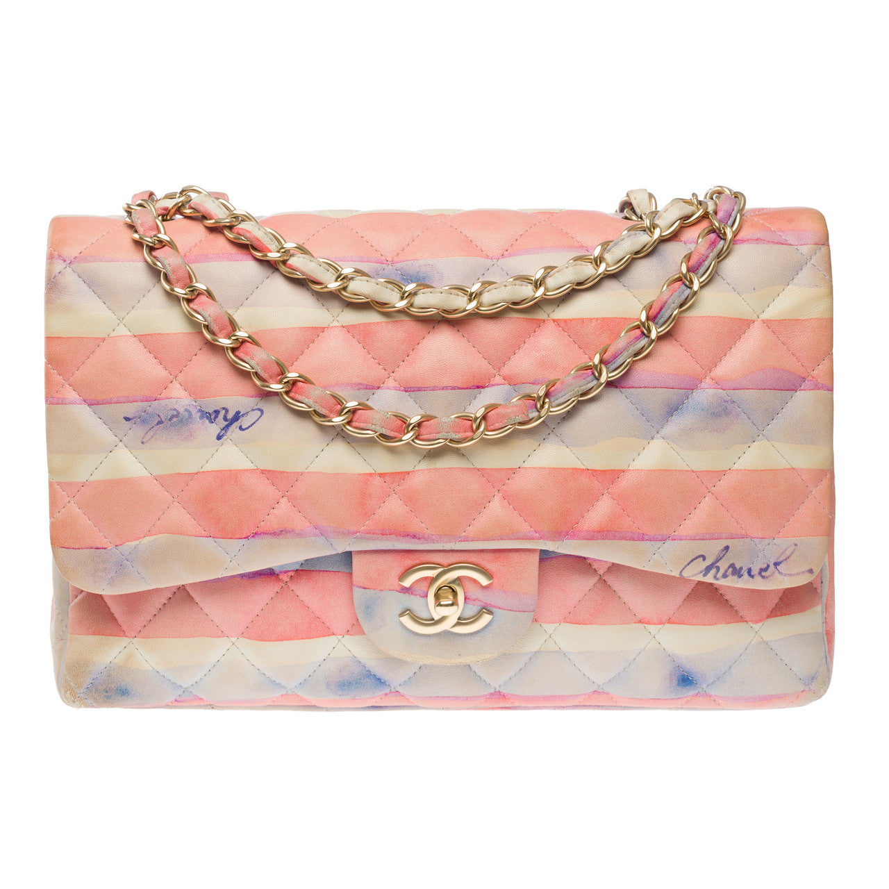 Sac CHANEL Timeless/Classique en Cuir Multicolor - 101723