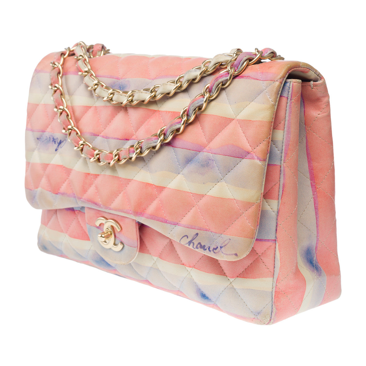 Sac CHANEL Timeless/Classique en Cuir Multicolor - 101723
