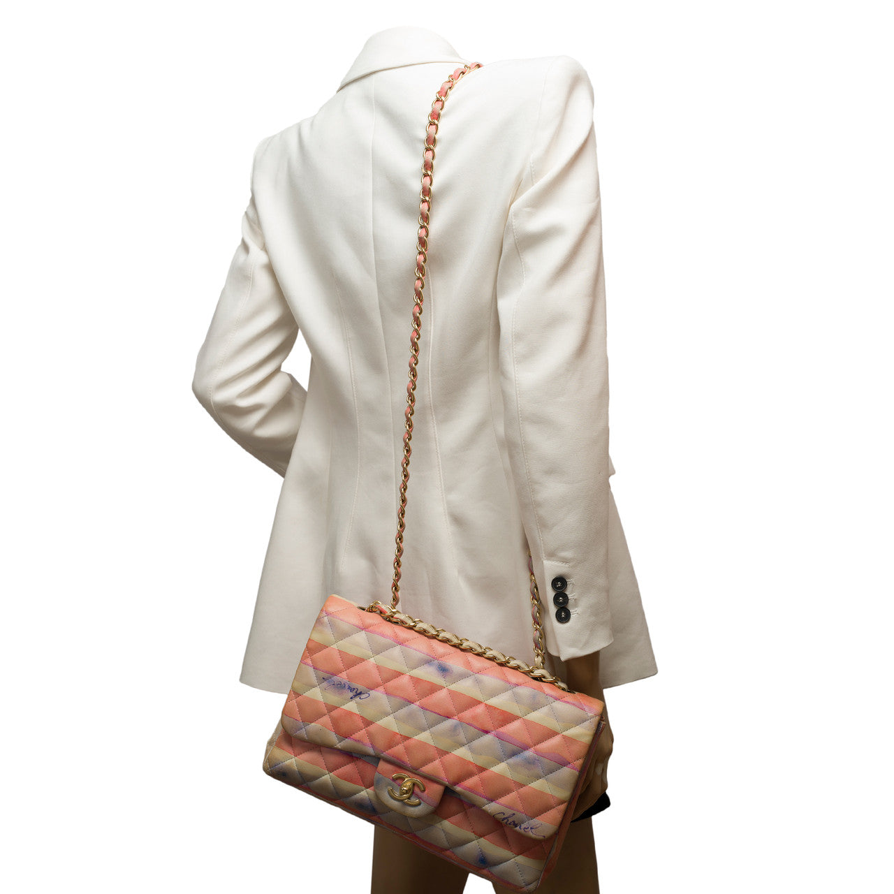 Sac CHANEL Timeless/Classique en Cuir Multicolor - 101723