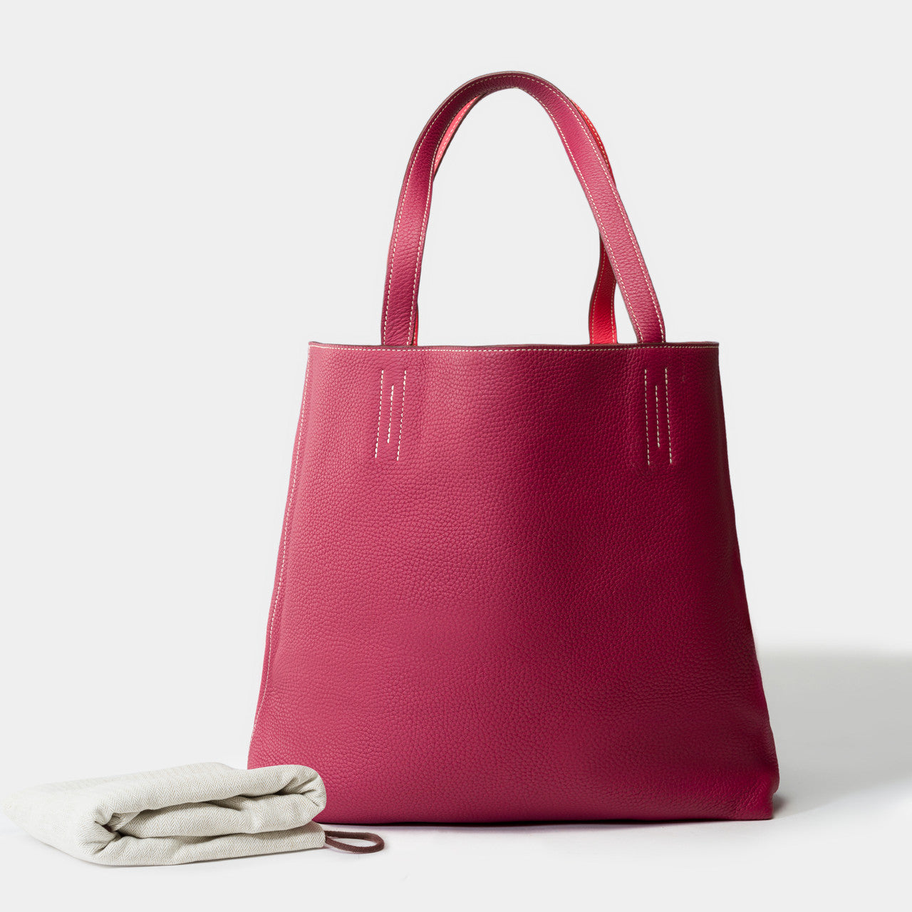 Sac HERMES en Cuir Rouge - 101897