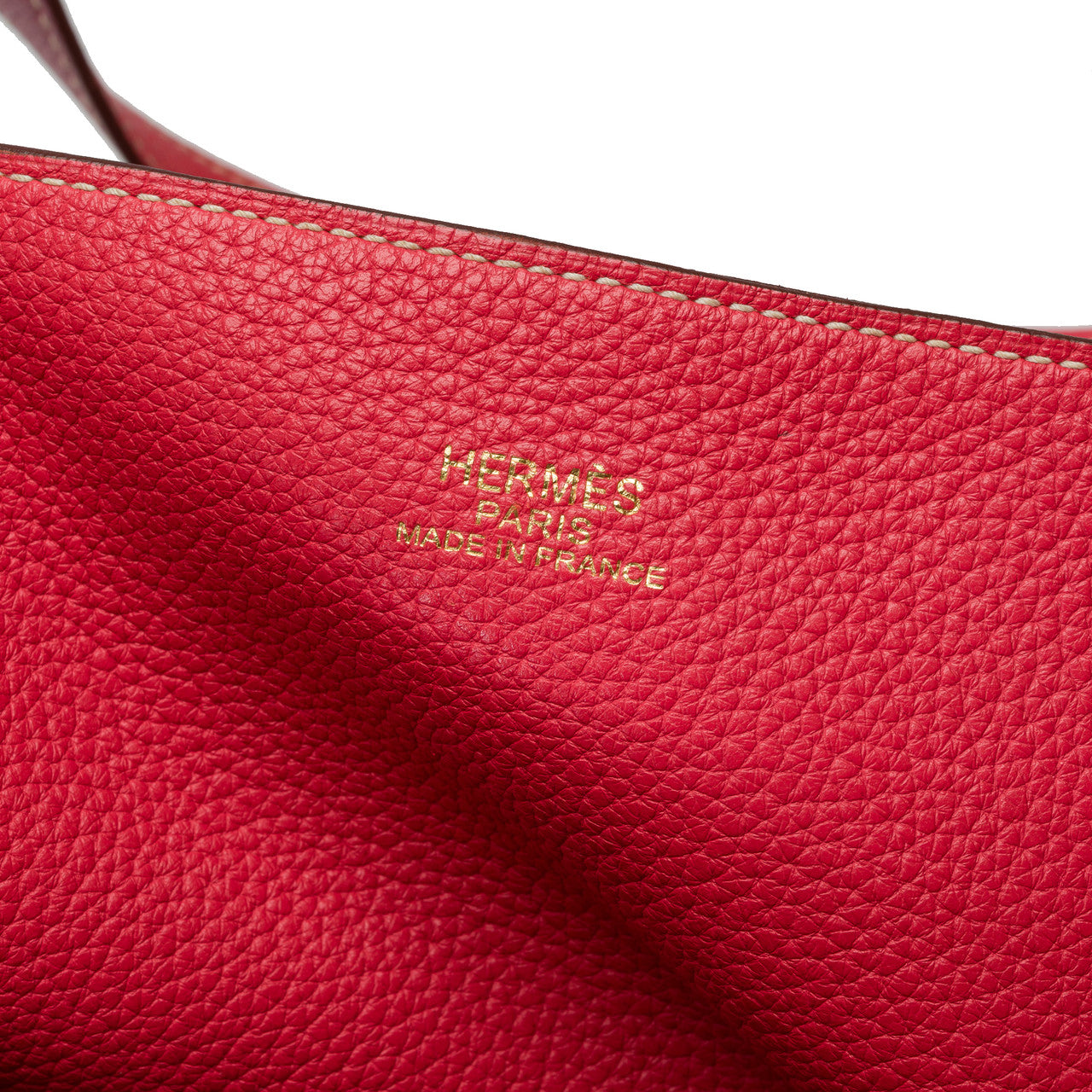 Sac HERMES en Cuir Rouge - 101897