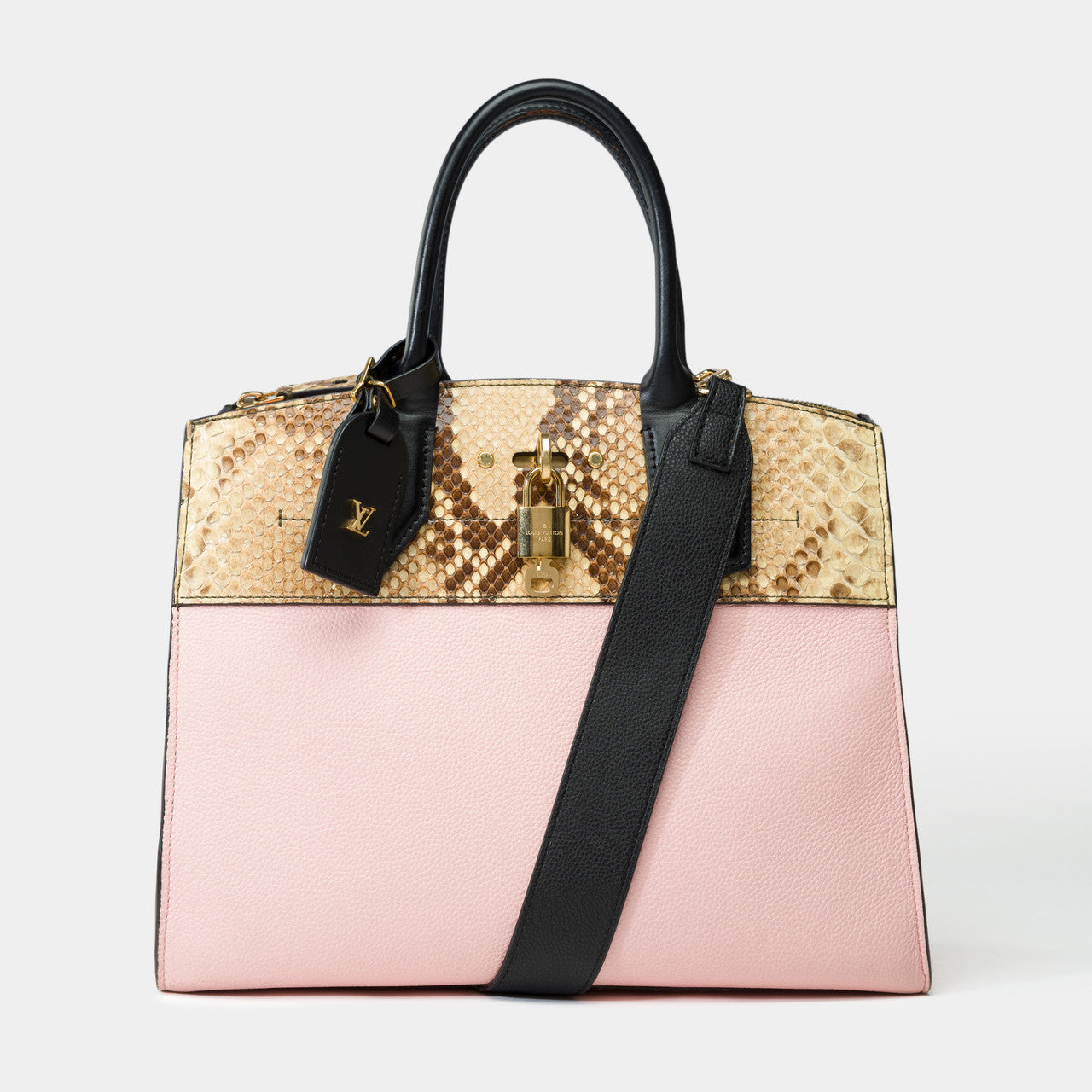 Sac LOUIS VUITTON City Steamer en Cuir Rose - 101869
