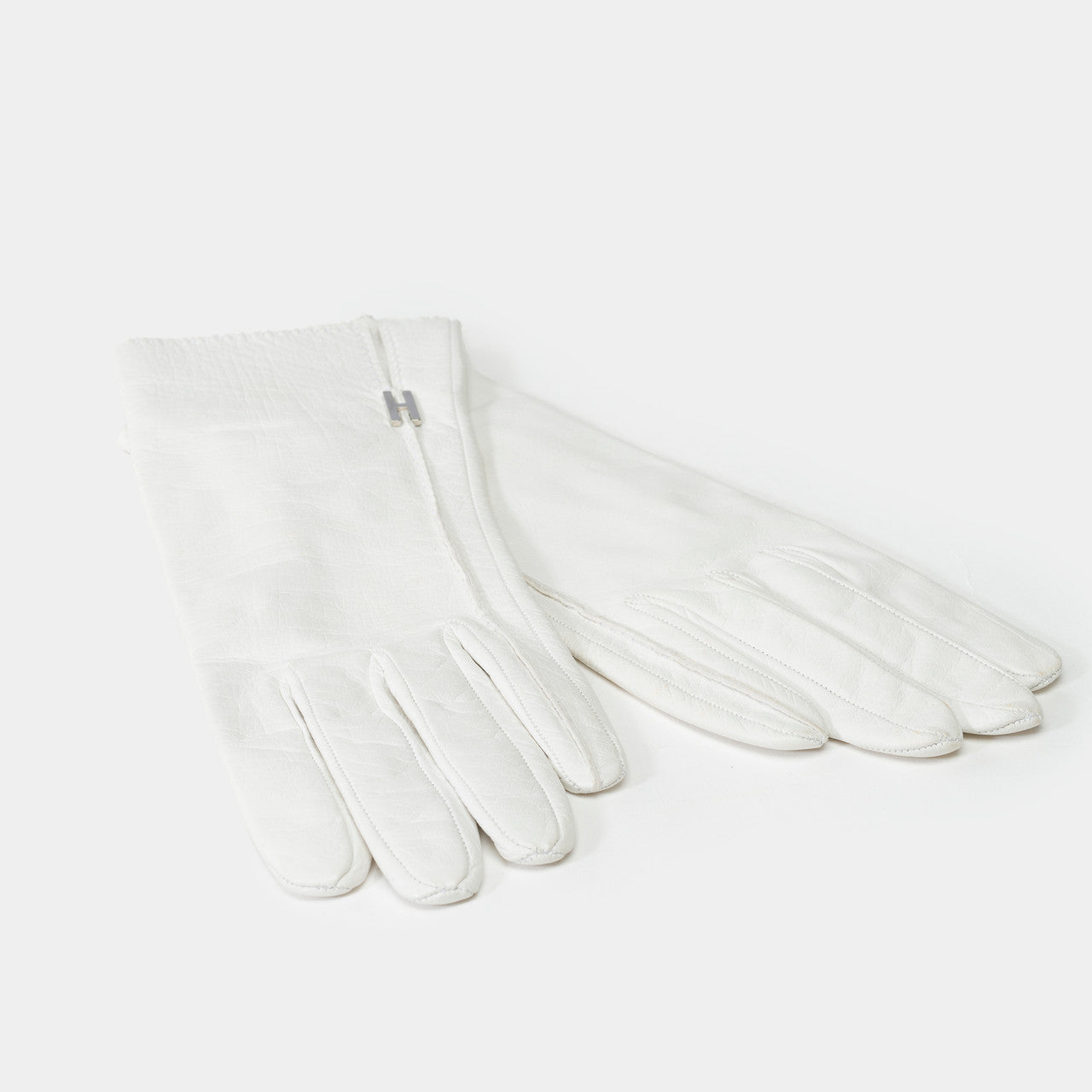 Accessoire HERMES en Cuir Blanc - 101967