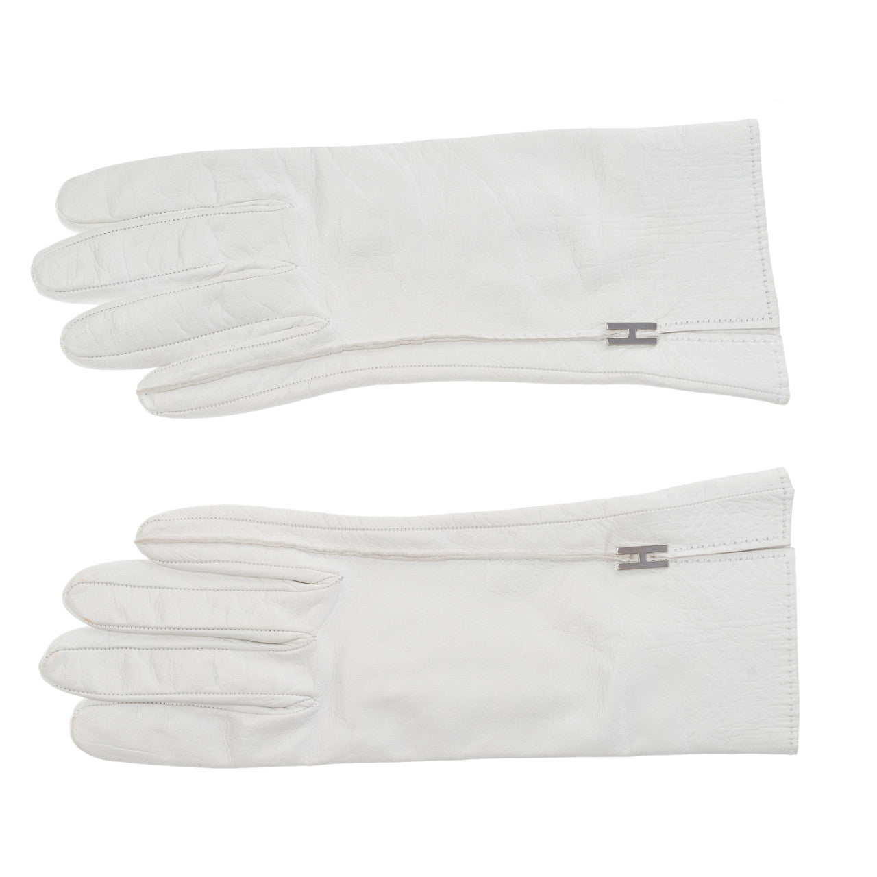 Accessoire HERMES en Cuir Blanc - 101967