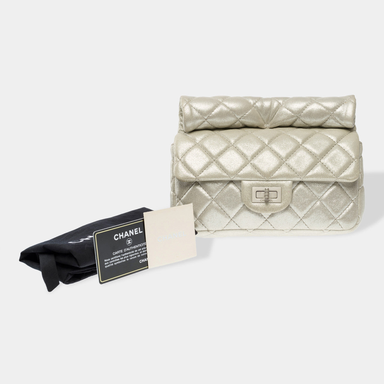 Sac CHANEL 2.55 en Cuir Doré - 101879