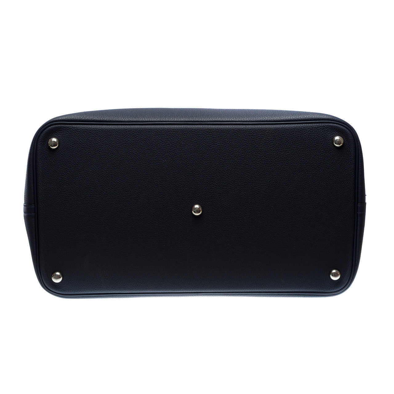 Sac HERMES Bolide en Cuir Bleu Marine - 101971