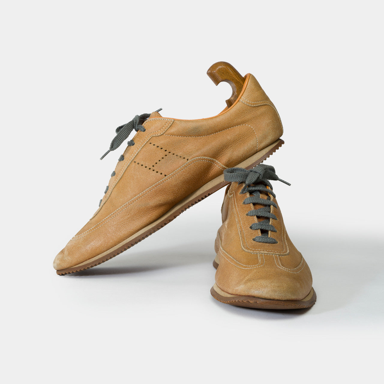 Chaussure HERMES en Cuir Beige - 101921