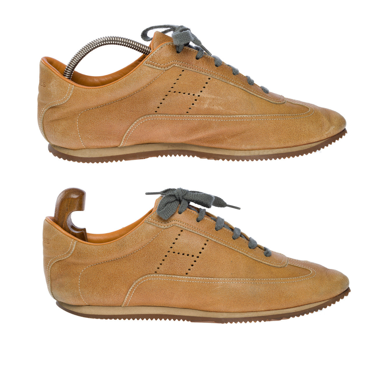 Chaussure HERMES en Cuir Beige - 101921