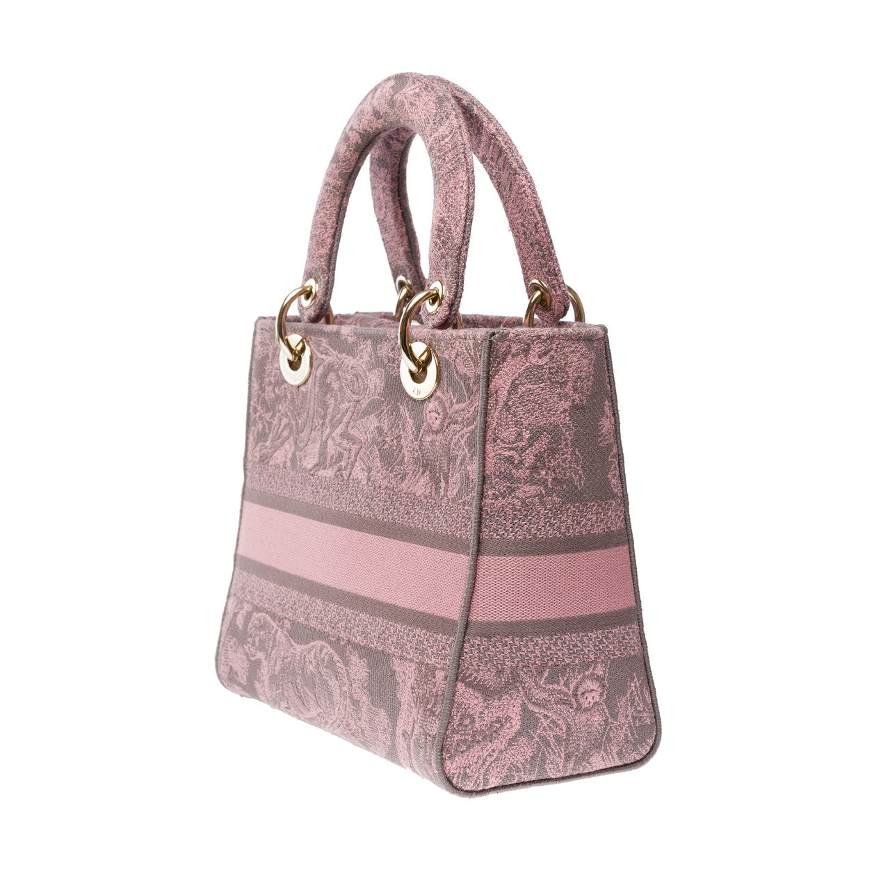 Sac DIOR Lady Dior en Toile Rose - 102003